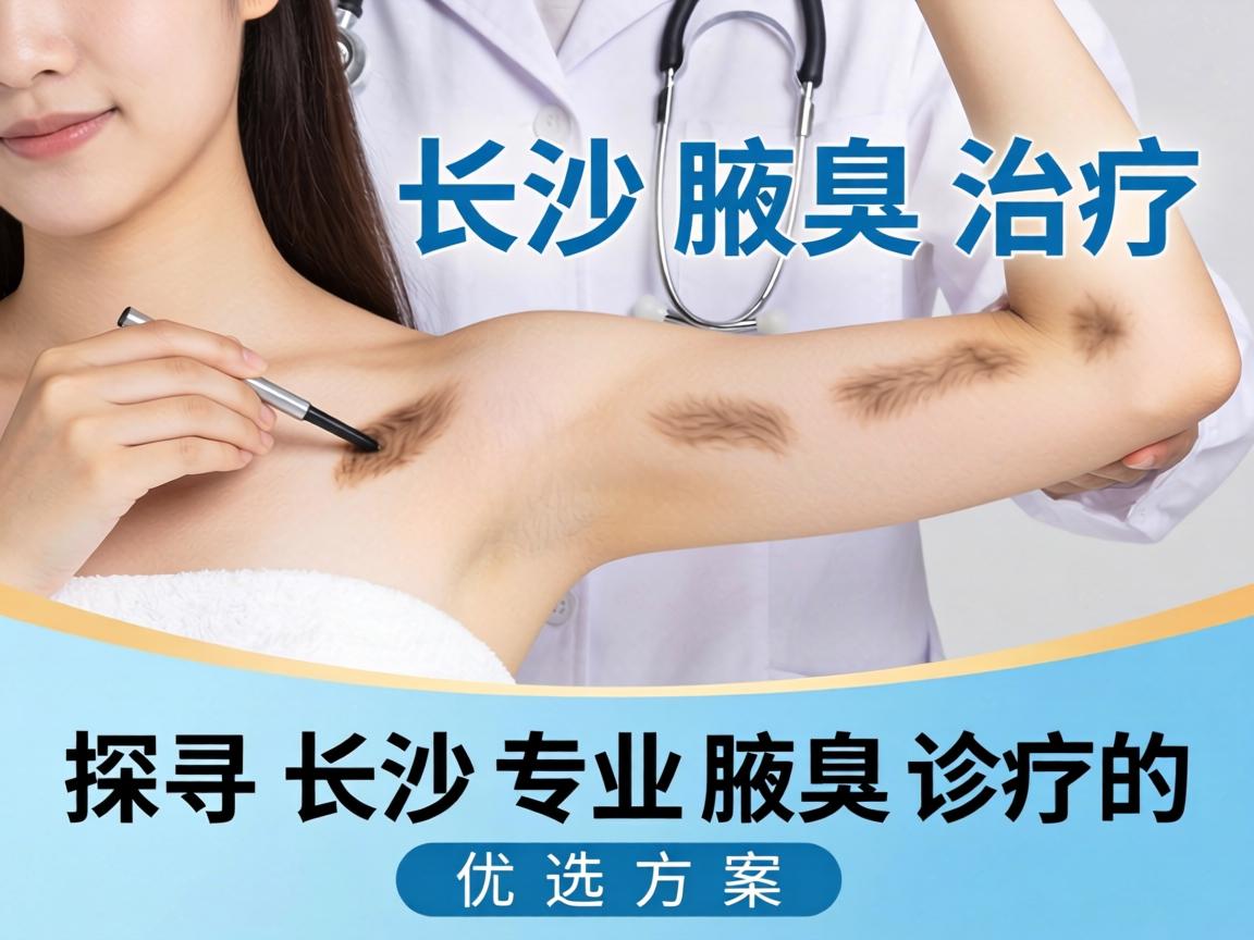 长沙腋臭治疗，探寻长沙专业腋臭诊疗的优选方案