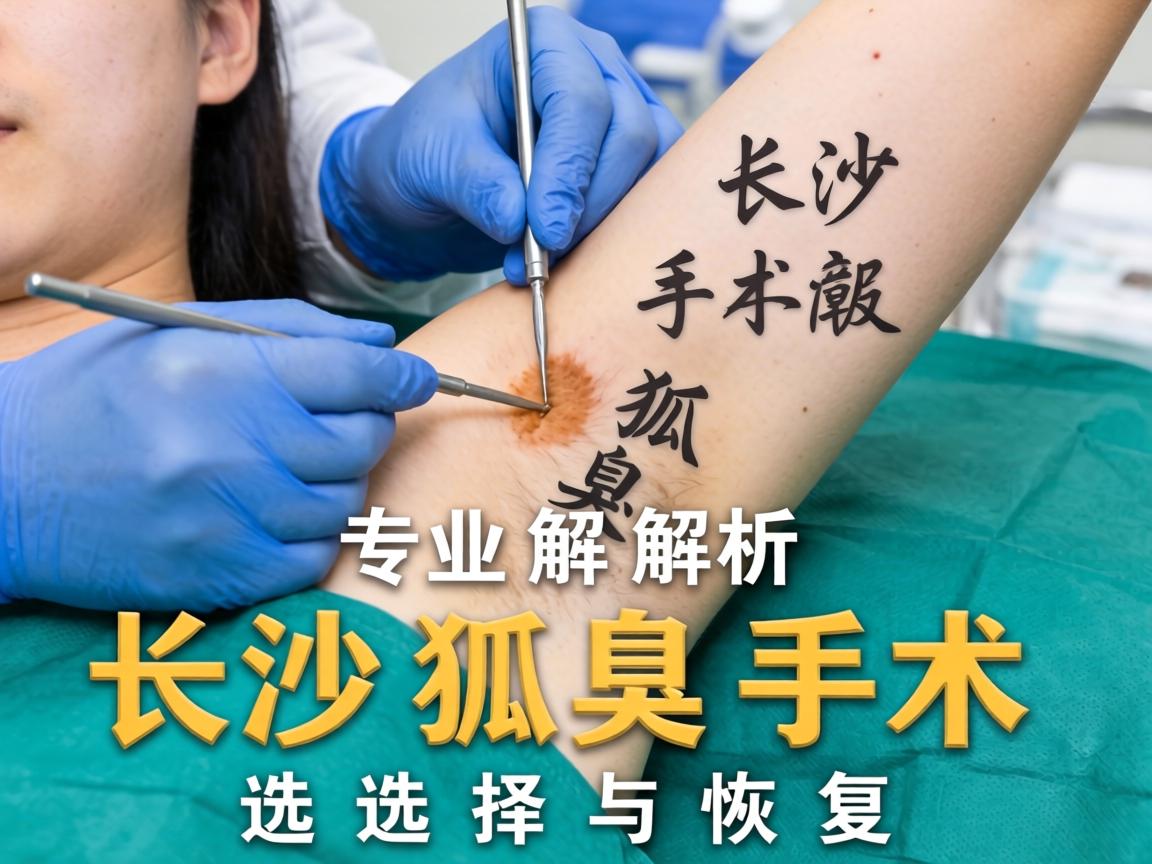 长沙做狐臭手术，专业解析长沙狐臭手术的选择与恢复
