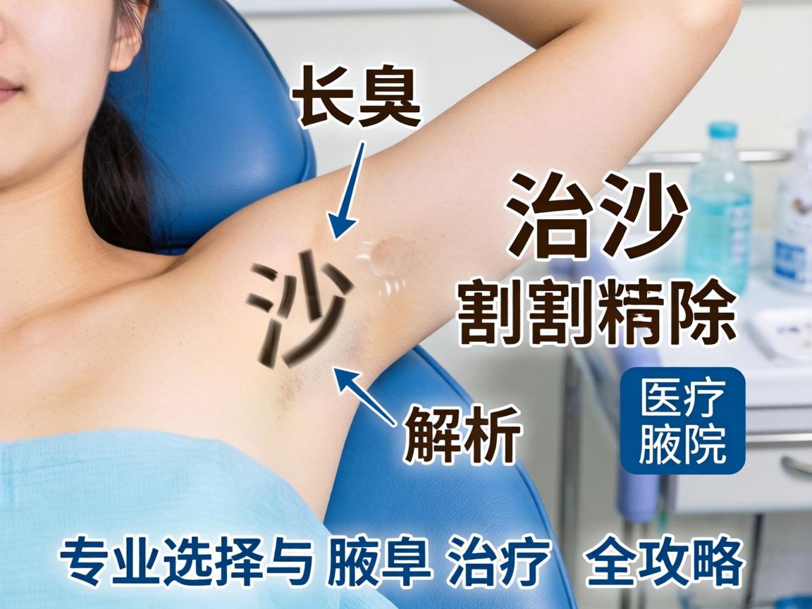 长沙割除腋臭医院解析，专业选择与腋臭治疗全攻略