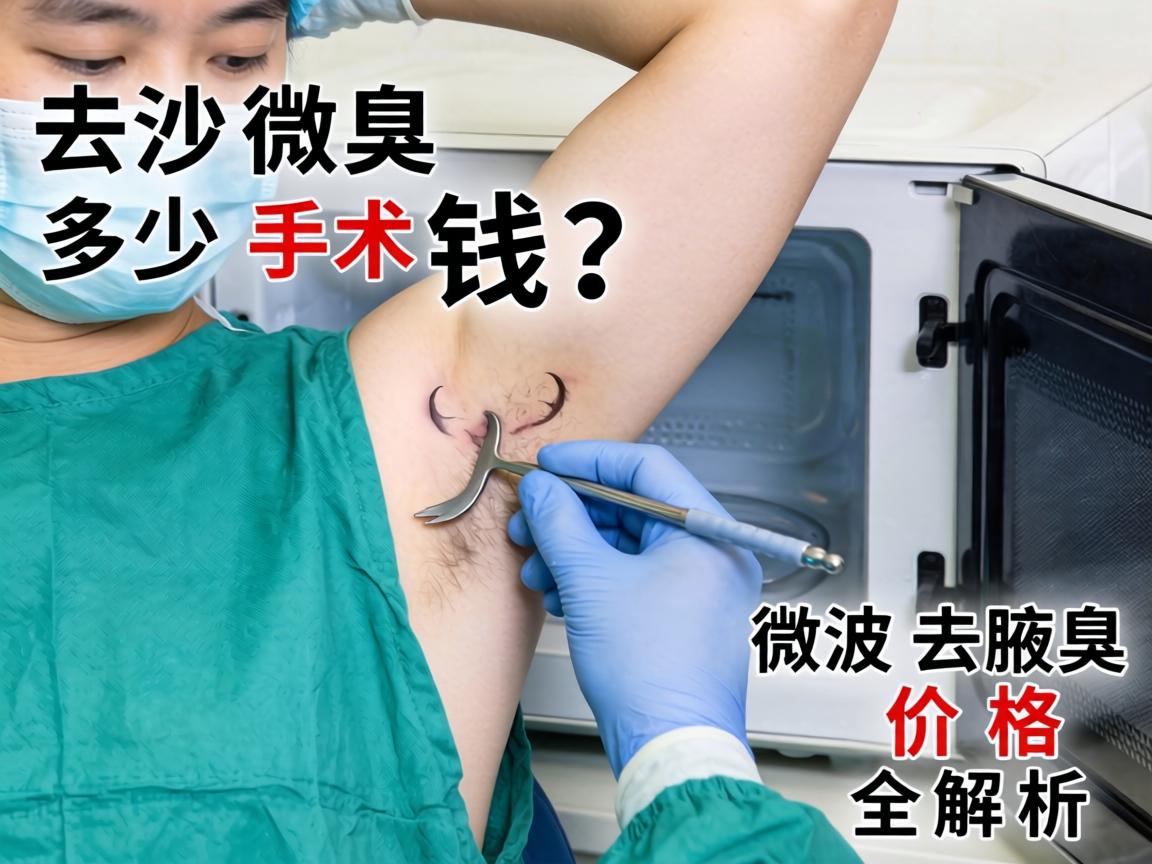 长沙微波去腋臭手术多少钱？微波去腋臭价格全解析