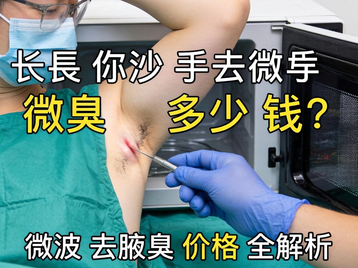 长沙微波去腋臭手术多少钱？微波去腋臭价格全解析