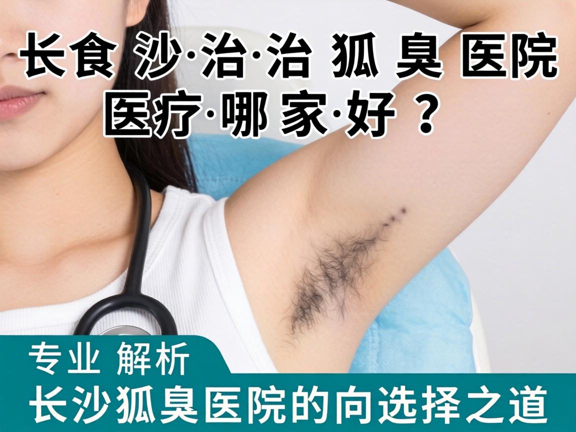 长沙治狐臭医院哪家好？专业解析长沙狐臭医院的选择之道
