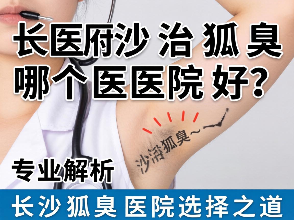 长沙治狐臭哪个医院好？专业解析长沙狐臭医院选择之道