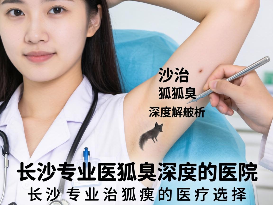 长沙治狐臭医院深度解析，长沙专业治狐臭的医疗选择
