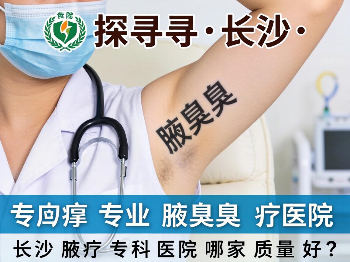 探寻长沙专业腋臭医院，长沙腋臭专科医院哪家质量好？