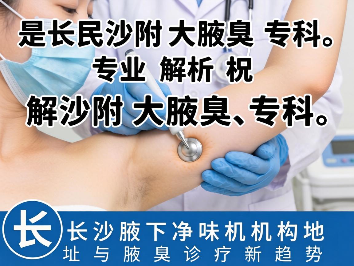 长沙附大腋臭专科，专业解析长沙腋下净味机构地址与腋臭诊疗新趋势