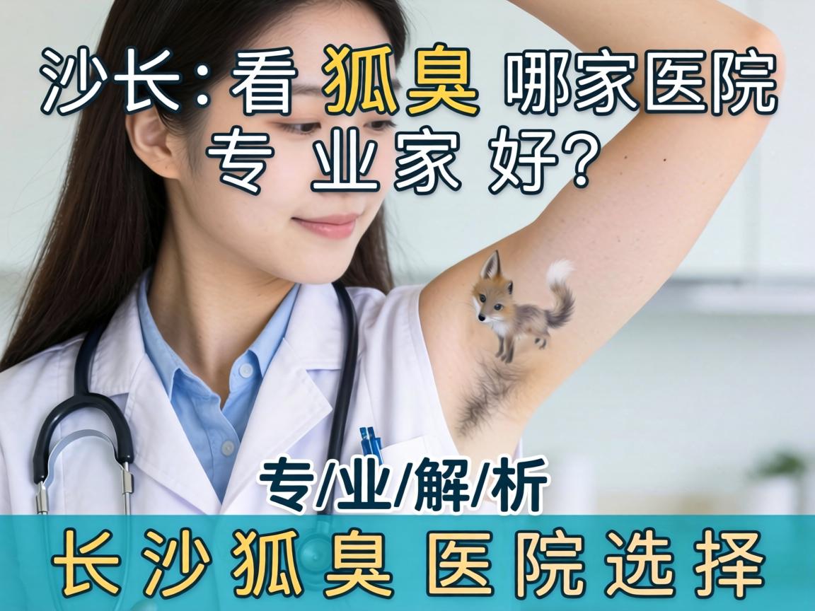 长沙看狐臭哪家医院好？专业解析长沙狐臭医院选择