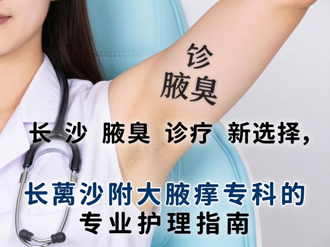 长沙腋臭诊疗新选择，长沙附大腋臭专科的专业护理指南