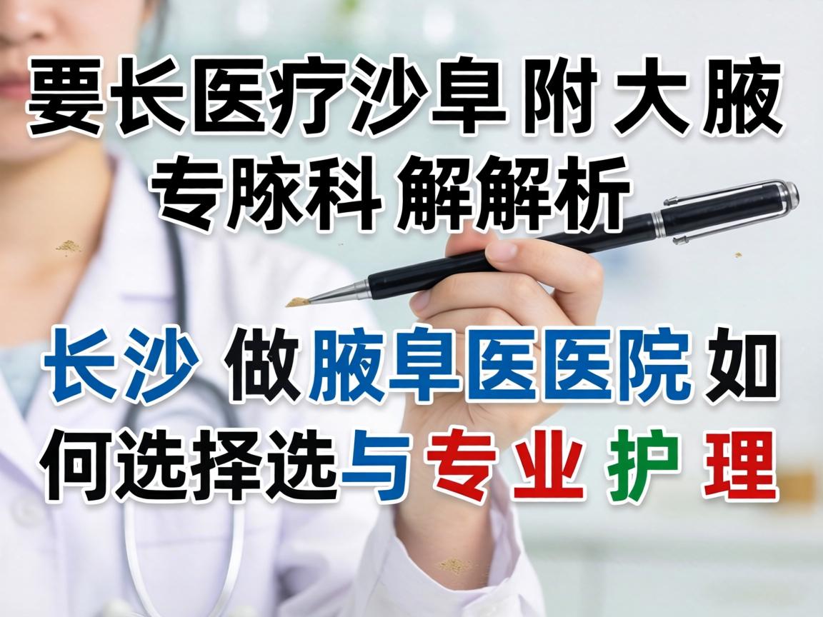 长沙附大腋臭专科解析，长沙做腋臭医院如何选择与专业护理