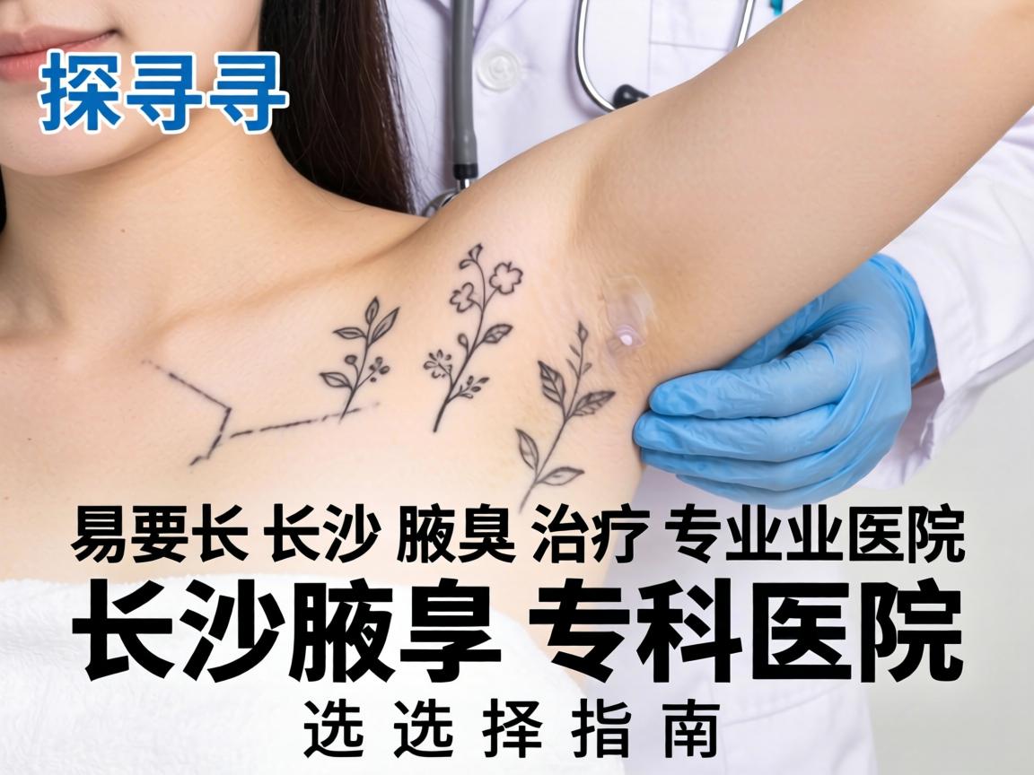 探寻长沙腋臭治疗专业医院，长沙腋臭专科医院选择指南
