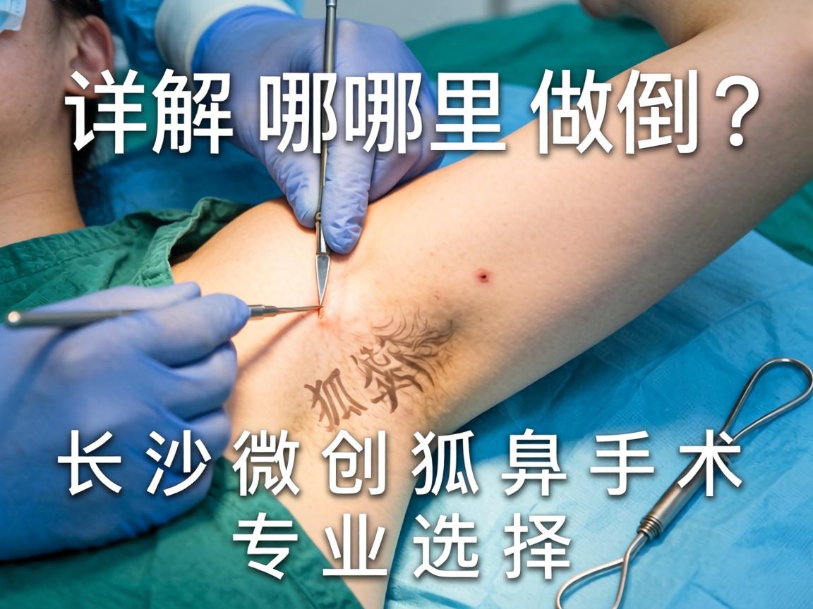 长沙微创狐臭手术哪里做？详解长沙微创狐臭手术专业选择