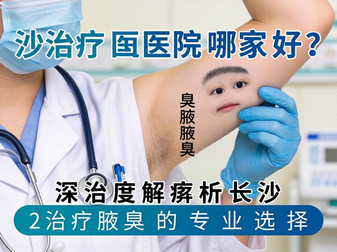 长沙治疗腋臭医院哪家好？深度解析长沙治疗腋臭的专业选择