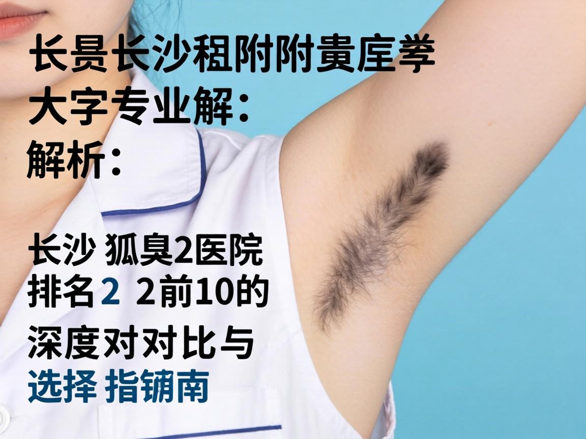 长沙附大专业解析，长沙狐臭医院排名前十的深度对比与选择指南