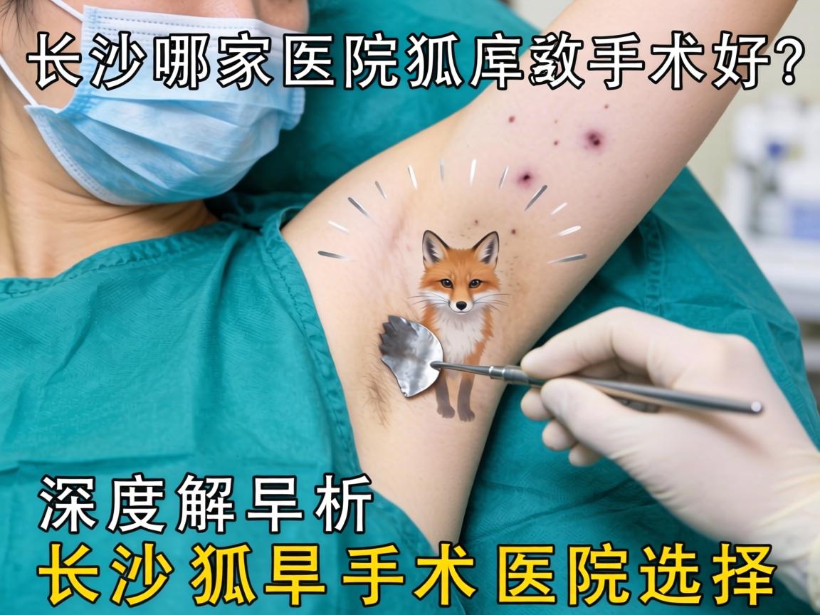 长沙哪家医院狐臭手术好？深度解析长沙狐臭手术医院选择