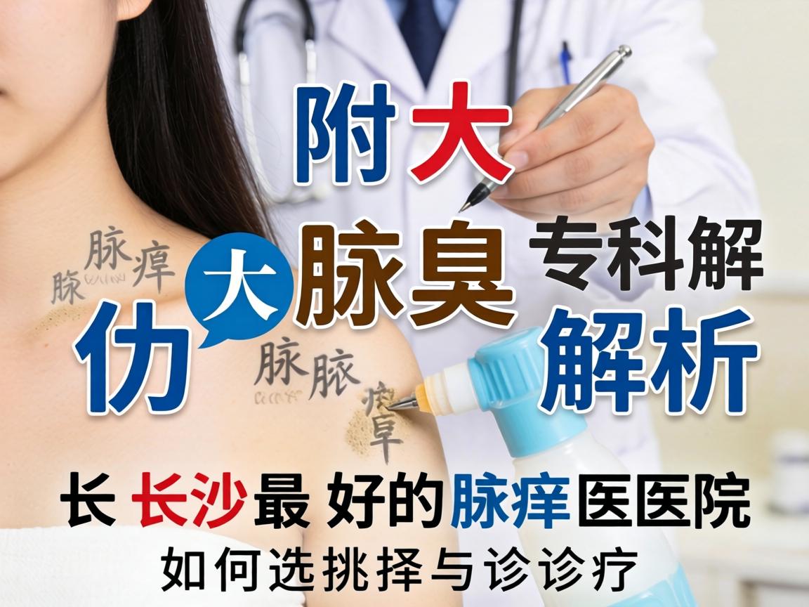 长沙附大腋臭专科解析，长沙最好的腋臭医院如何选择与诊疗