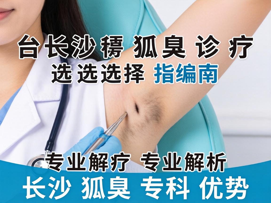 长沙狐臭诊疗选择指南，专业解析长沙狐臭专科优势