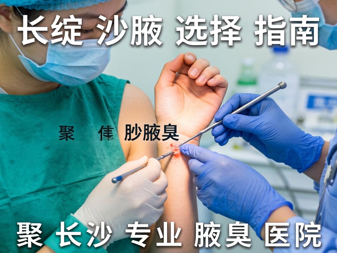 长沙腋臭手术选择指南，聚焦长沙专业腋臭医院