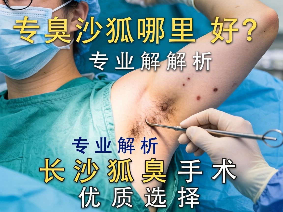 长沙狐臭手术哪里好？专业解析长沙狐臭手术优质选择