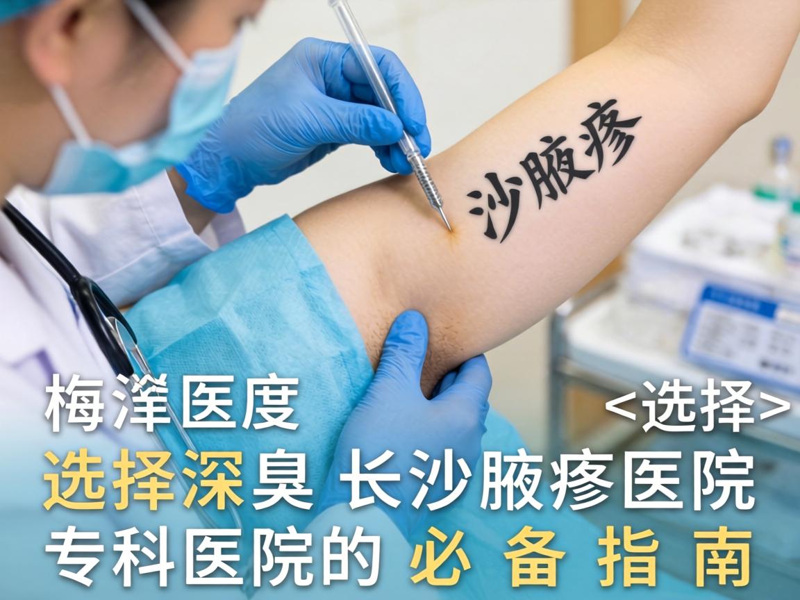 长沙腋臭医院深度解析，选择长沙腋臭专科医院的必备指南