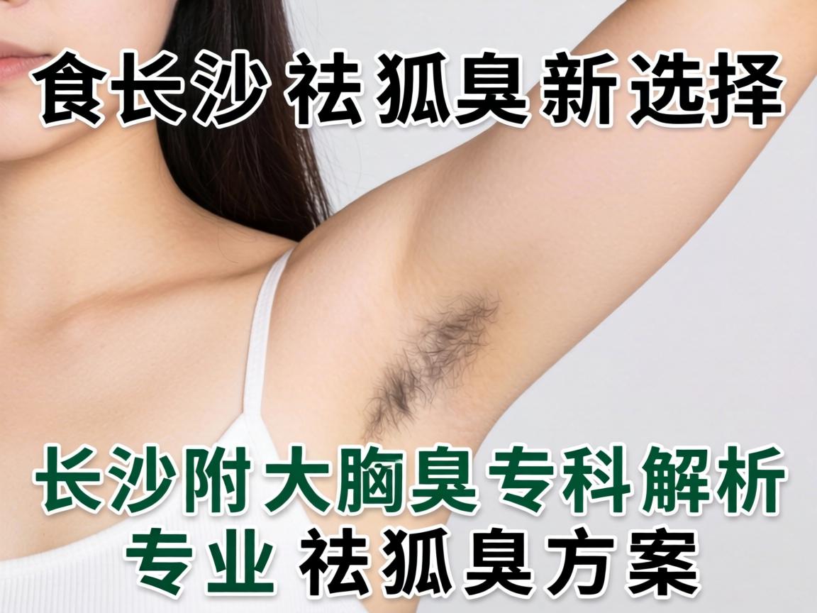 长沙祛狐臭新选择，长沙附大腋臭专科解析专业祛狐臭方案