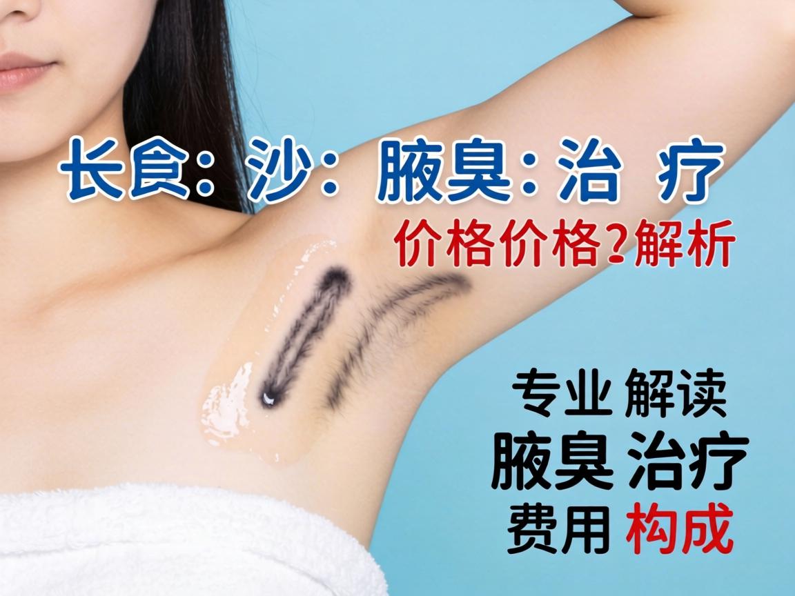 长沙腋臭治疗价格解析，专业解读腋臭治疗的费用构成