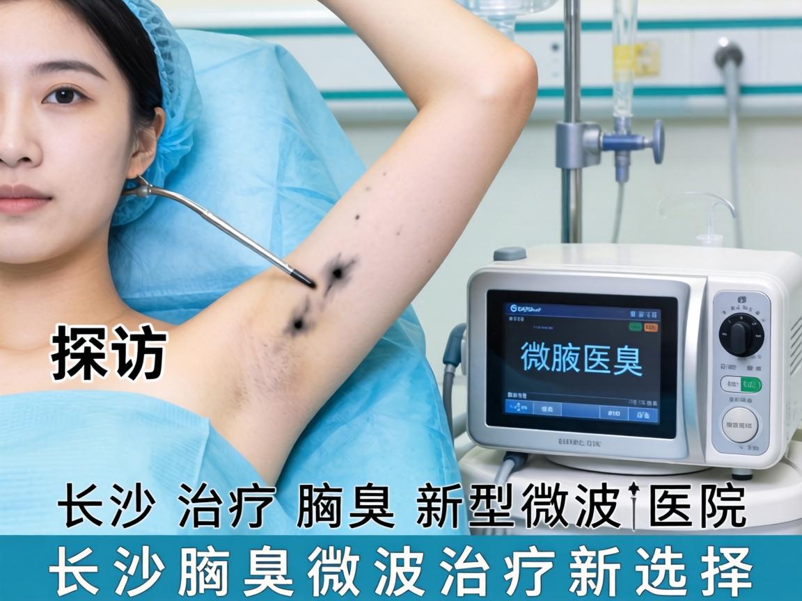探访长沙治疗腋臭新型微波医院，详解长沙腋臭微波治疗新选择