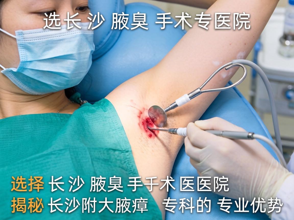 选择长沙腋臭手术医院，揭秘长沙附大腋臭专科的专业优势