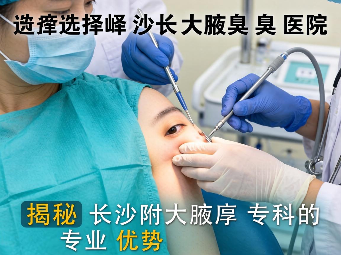 选择长沙腋臭手术医院，揭秘长沙附大腋臭专科的专业优势