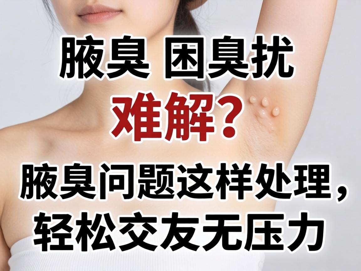 腋臭困扰难解？腋臭问题这样处理，轻松交友无压力