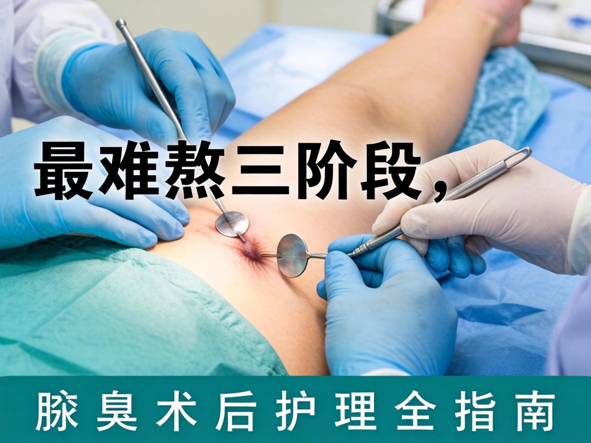 解析腋臭手术最难熬三阶段，腋臭术后护理全指南
