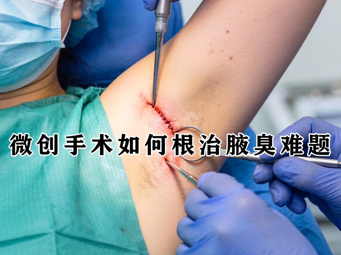 深度解析腋臭微创手术全过程 微创手术如何根治腋臭难题