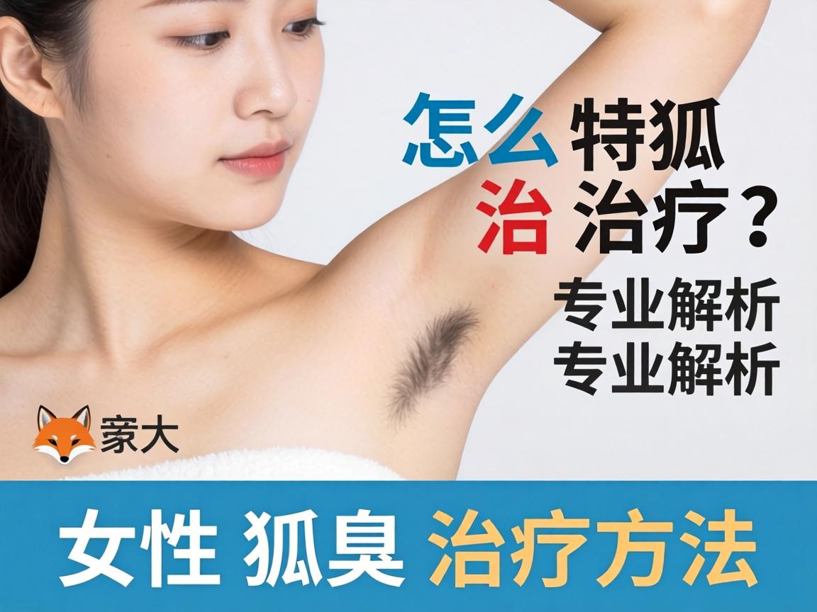 女士狐臭怎么治疗？专业解析女性狐臭治疗方法