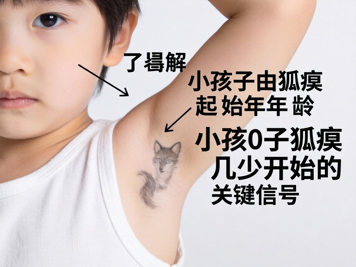 了解小孩子狐臭起始年龄 解析小孩子狐臭几岁开始的关键信号