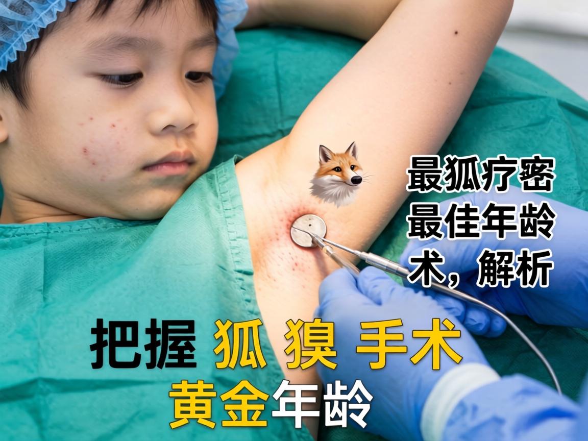孩子狐臭手术最佳年龄解析，把握狐臭手术黄金年龄