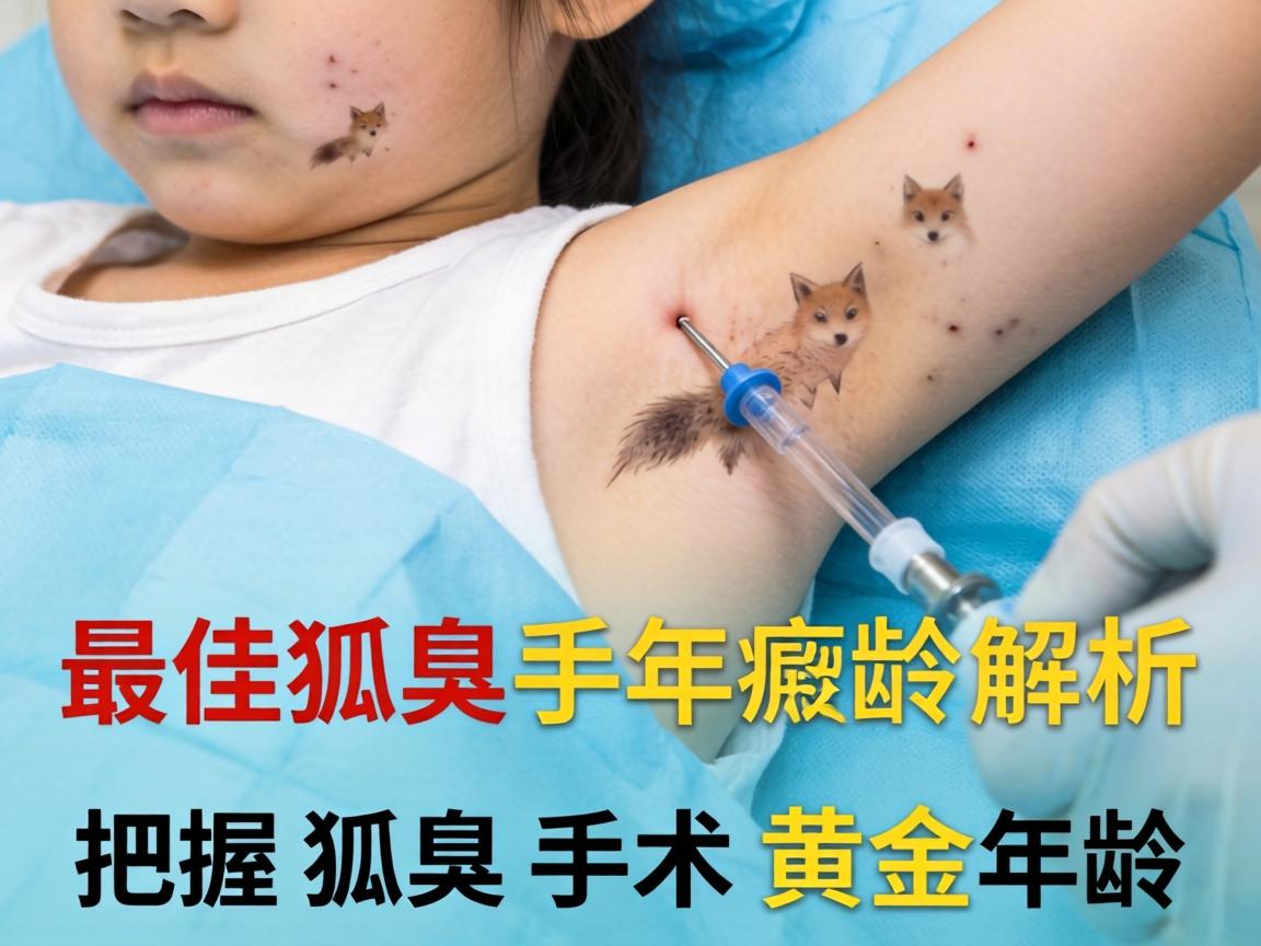 孩子狐臭手术最佳年龄解析，把握狐臭手术黄金年龄