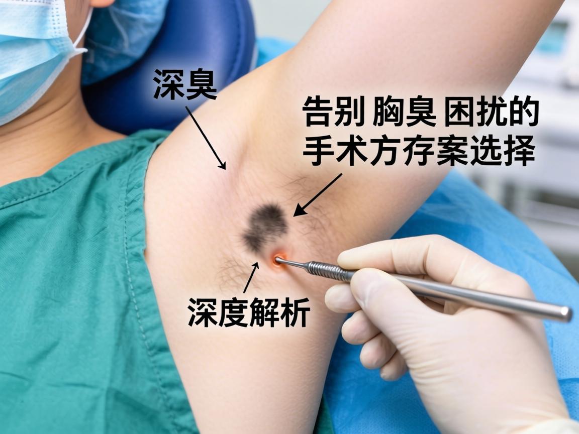 手术治疗腋臭深度解析，告别腋臭困扰的手术方案选择