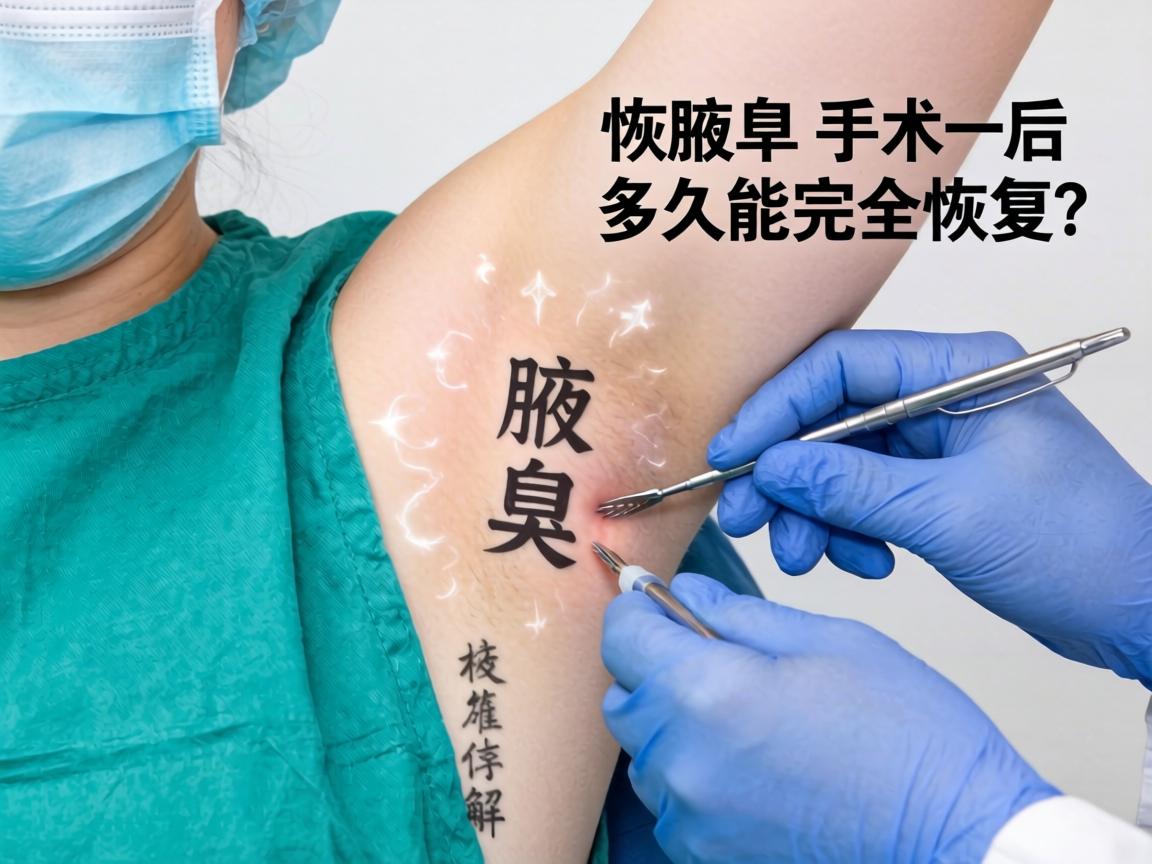 腋臭手术恢复期详解，腋臭手术后多久能完全恢复？