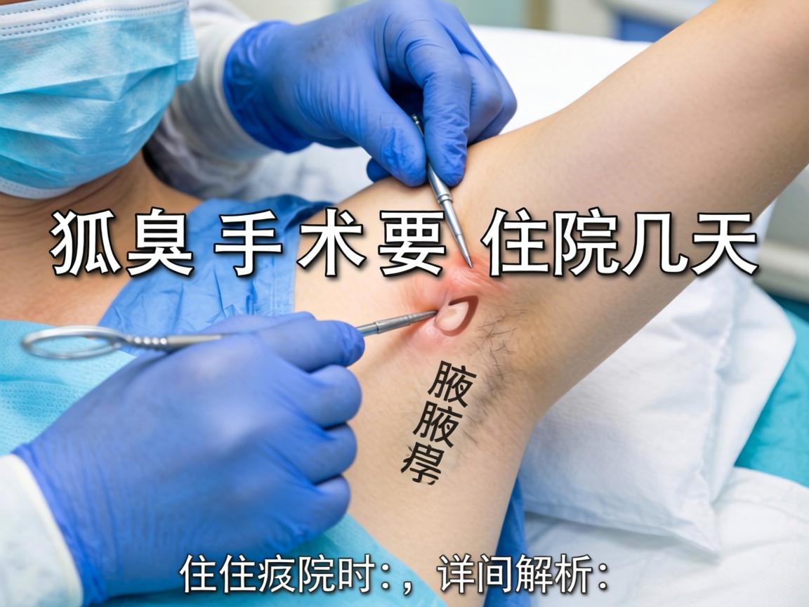 狐臭手术住院时间解析，关于狐臭手术要住院几天的详细说明