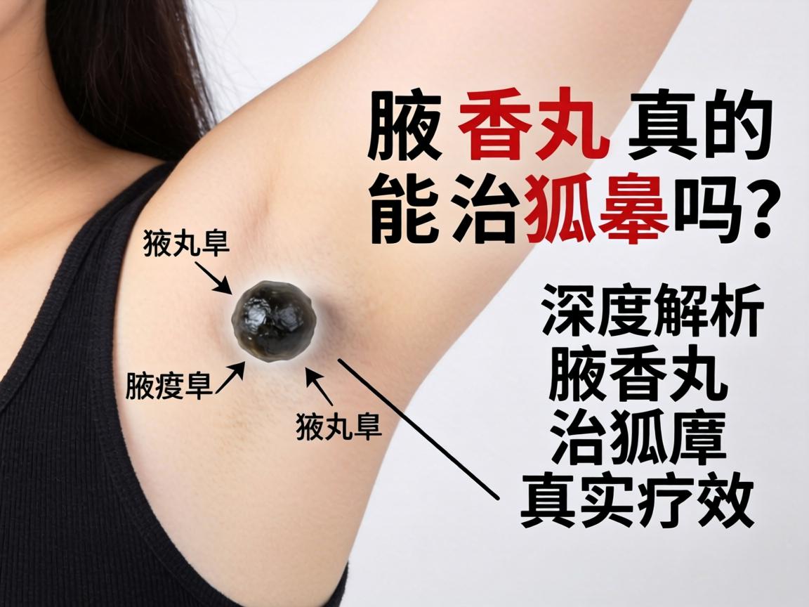腋香丸真的能治狐臭吗？深度解析腋香丸治狐臭的真实疗效