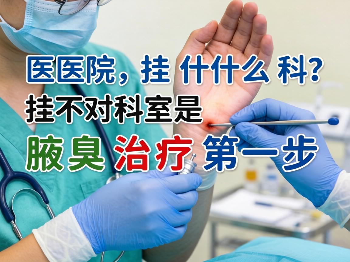 腋臭手术去医院挂什么科？挂对科室是腋臭治疗第一步