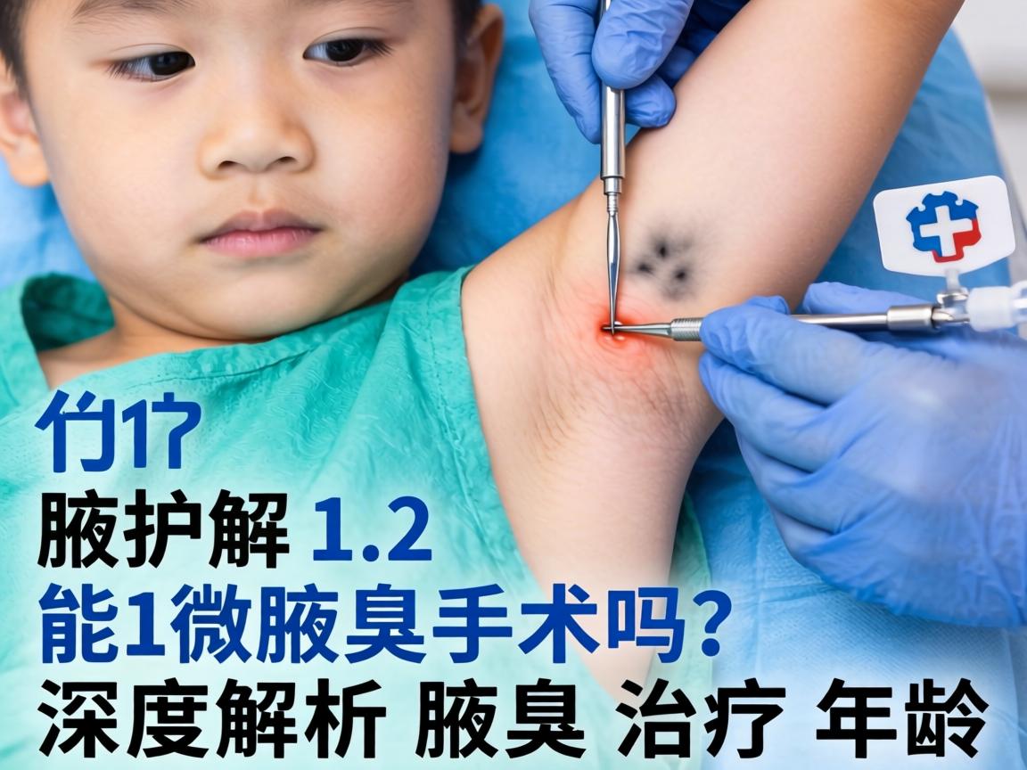 腋臭手术解惑，12岁能做腋臭手术吗？深度解析腋臭治疗年龄