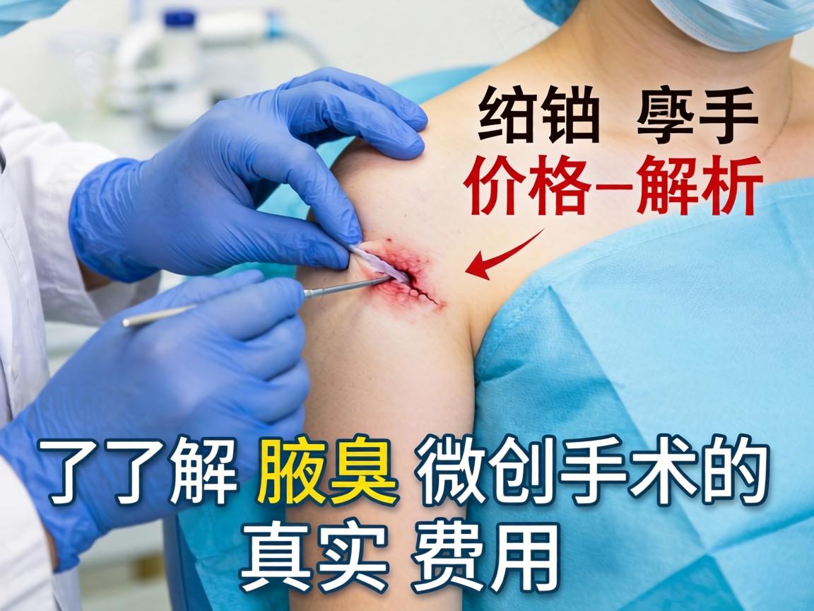 腋臭微创手术价格解析，了解腋臭微创手术的真实费用