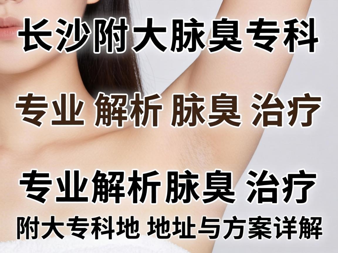 长沙附大腋臭专科，专业解析腋臭治疗，附大专科地址与方案详解