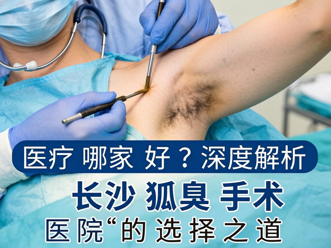 长沙狐臭手术医院哪家好？深度解析长沙狐臭手术医院的选择之道