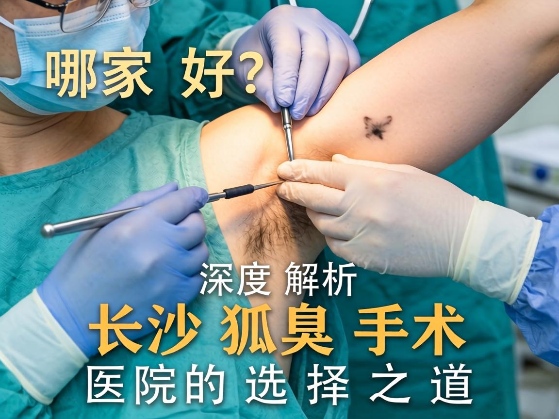 长沙狐臭手术医院哪家好？深度解析长沙狐臭手术医院的选择之道