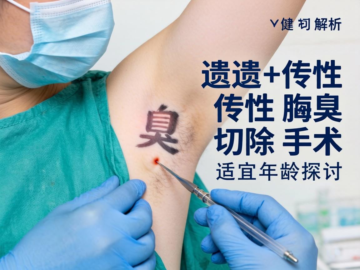 遗传性腋臭手术解析，遗传性腋臭切除手术的适宜年龄探讨