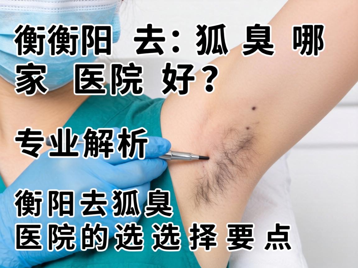 衡阳去狐臭哪家医院好？专业解析衡阳去狐臭医院的选择要点