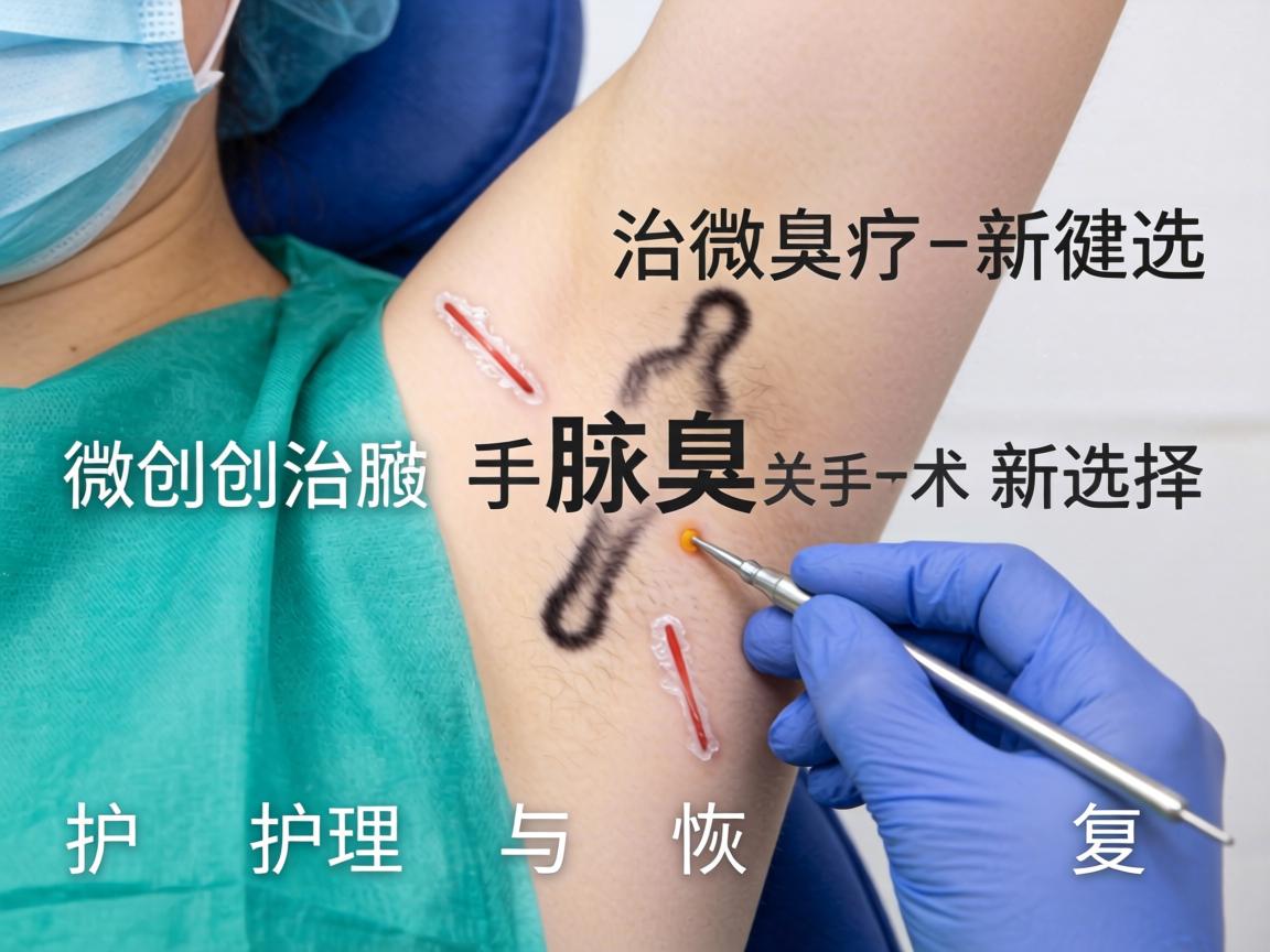 微创腋臭治疗新选择，详解微创腋臭手术的护理与恢复