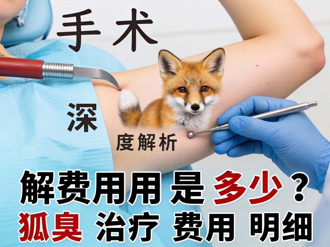 狐臭手术费用是多少？深度解析狐臭治疗费用明细