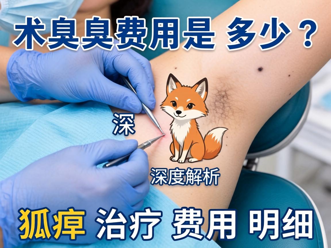 狐臭手术费用是多少？深度解析狐臭治疗费用明细